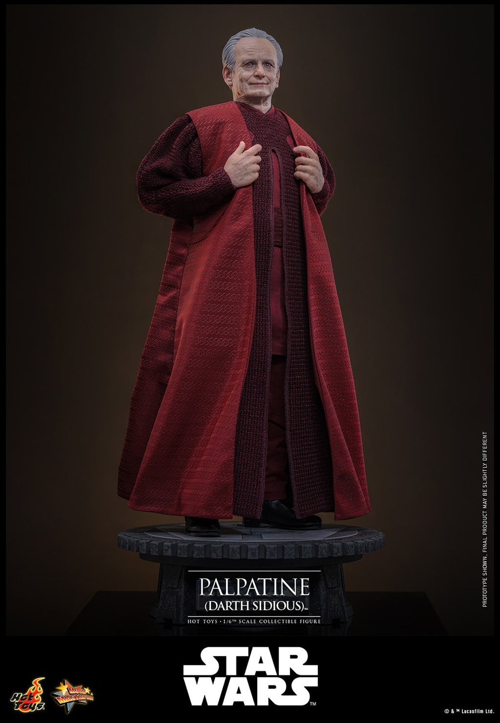 Palpatine (Darth Sidious) Star Wars Sixth Scale Figure