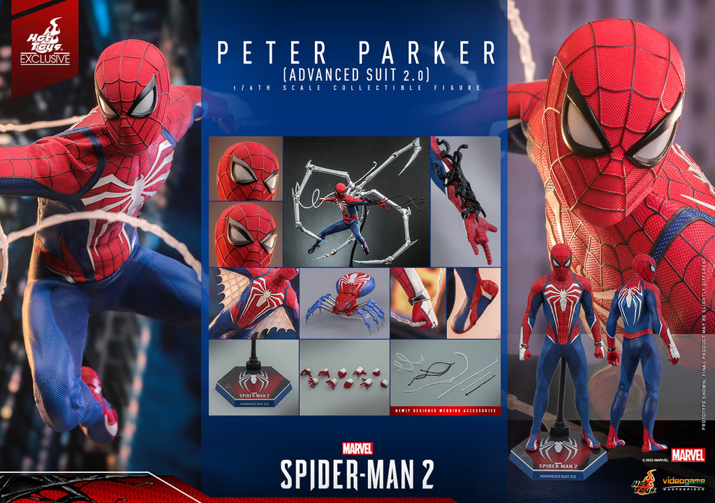 Peter Parker (Advanced Suit 2.0) Marvel Sixth Scale Figure