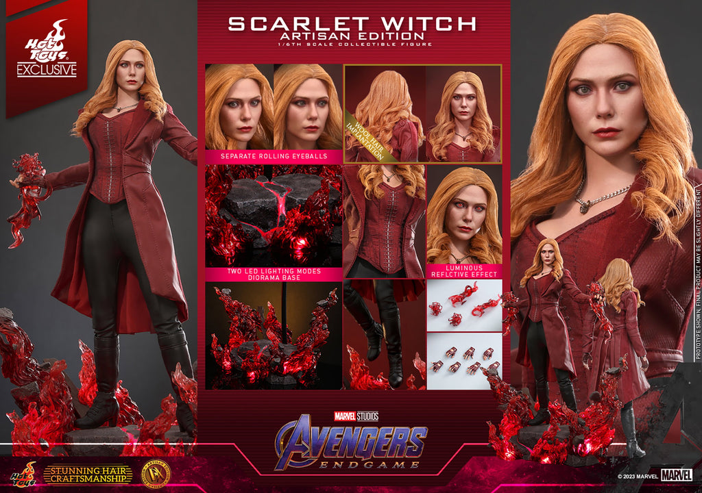 Scarlet Witch Marvel Sixth Scale Figure