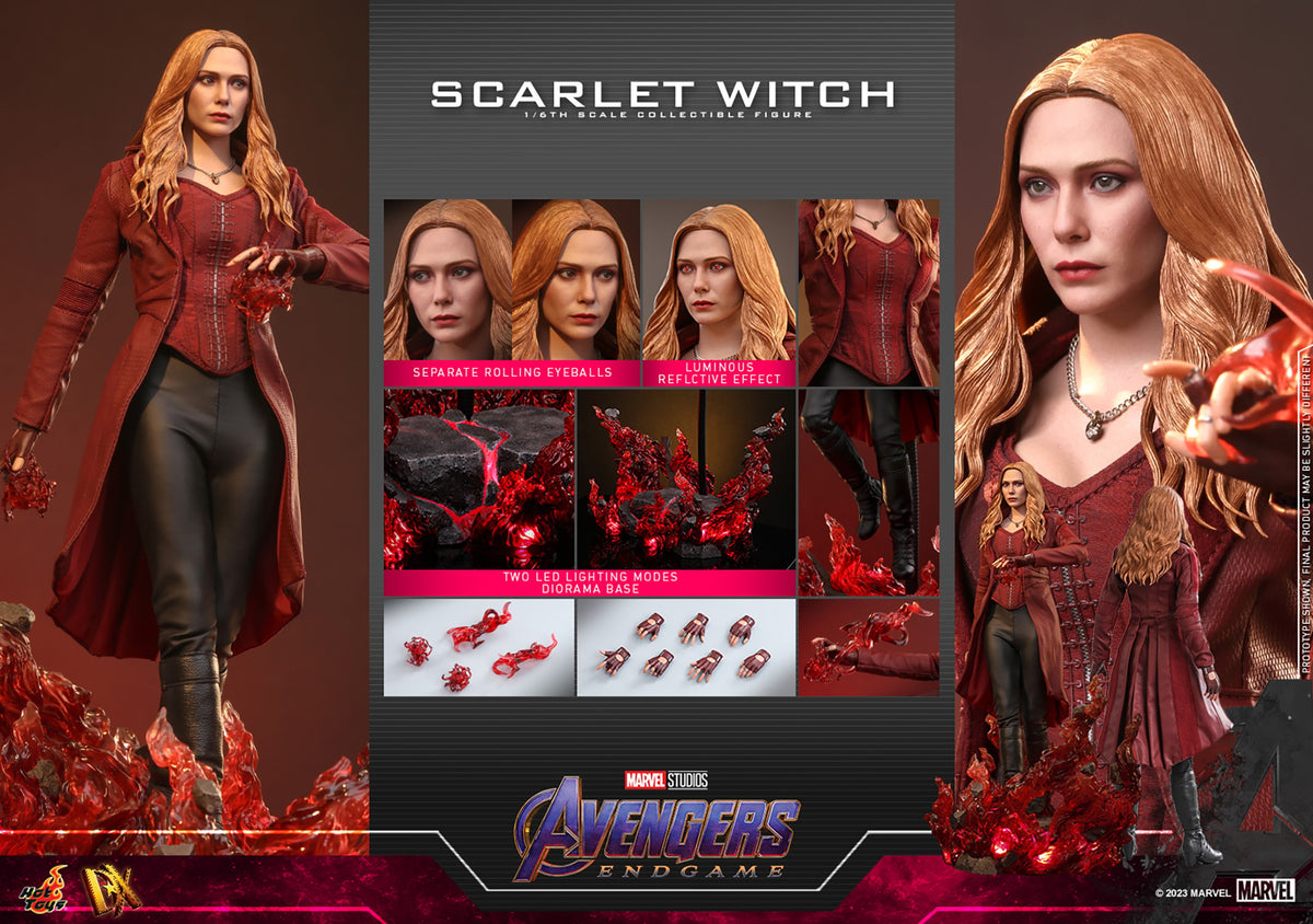 Scarlet Witch Marvel Sixth Scale Figure