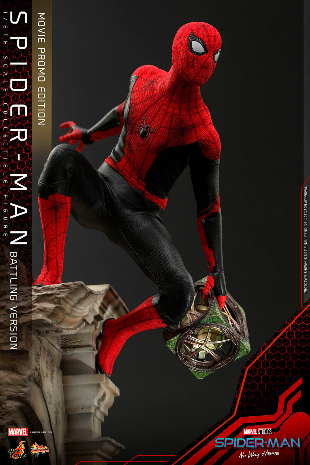 Spider-Man (Battling Version) Movie Promo Edition Marvel Sixth Scale Figure