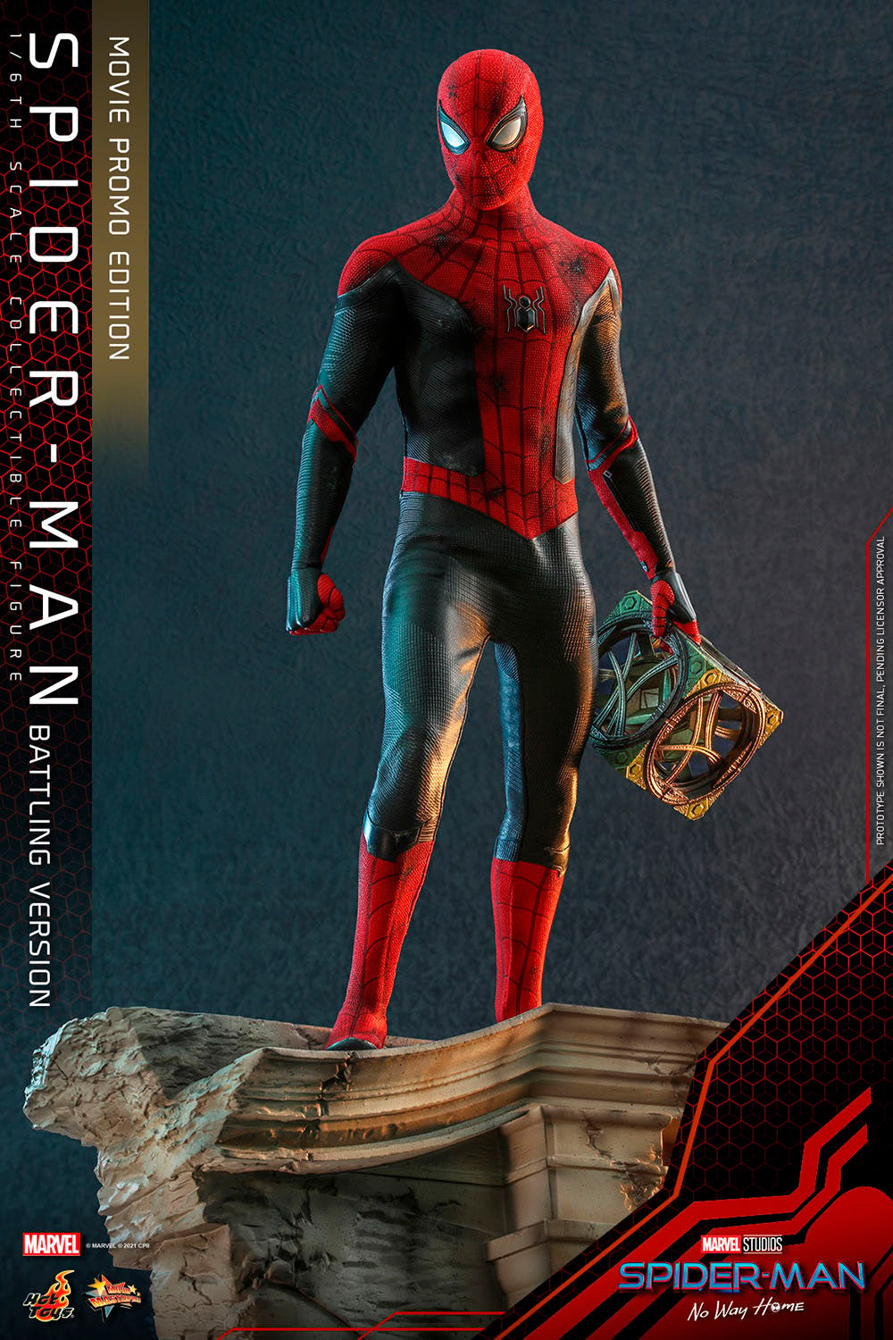 Spider-Man (Battling Version) Movie Promo Edition Marvel Sixth Scale Figure