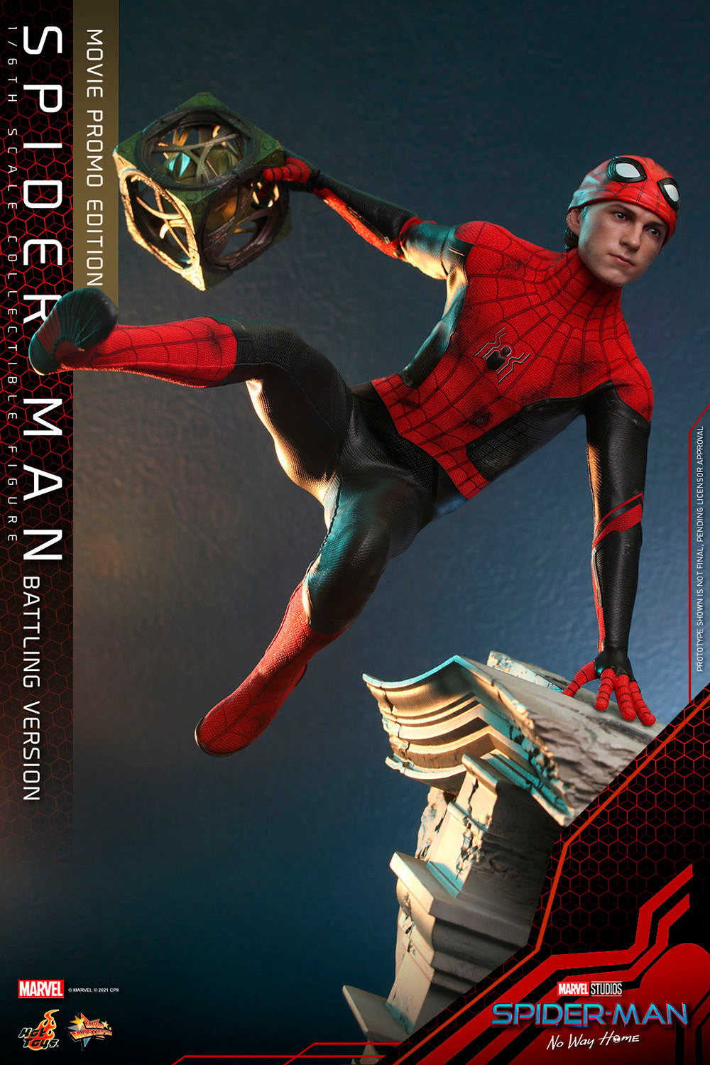 Spider-Man (Battling Version) Movie Promo Edition Marvel Sixth Scale Figure