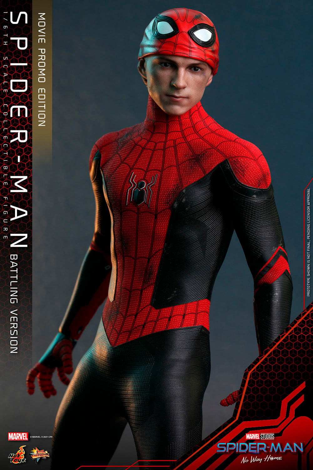 Spider-Man (Battling Version) Movie Promo Edition Marvel Sixth Scale Figure