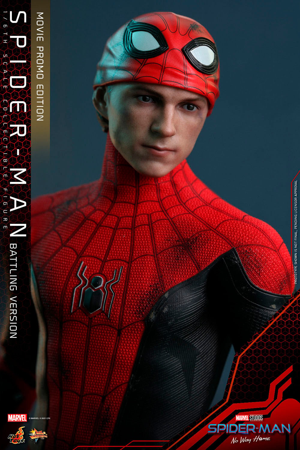 Spider-Man (Battling Version) Movie Promo Edition Marvel Sixth Scale Figure