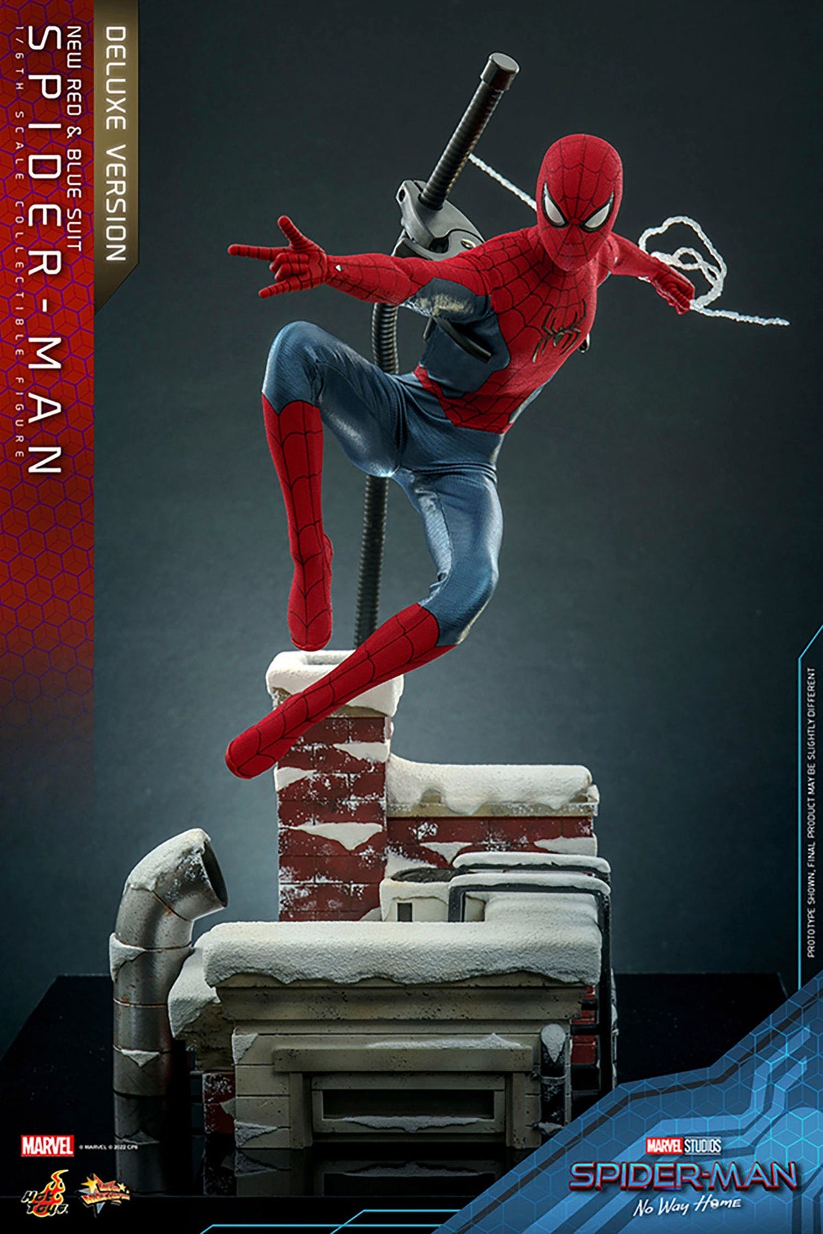 Spider-Man (New Red and Blue Suit) Marvel Sixth Scale Figure
