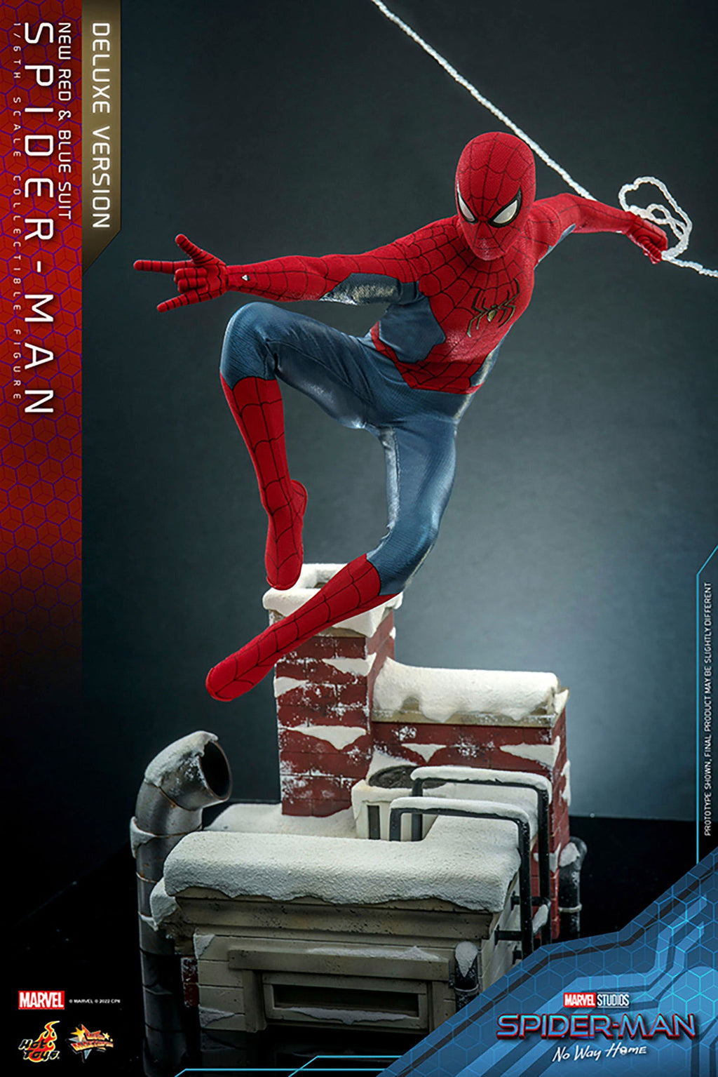Spider-Man (New Red and Blue Suit) Marvel Sixth Scale Figure