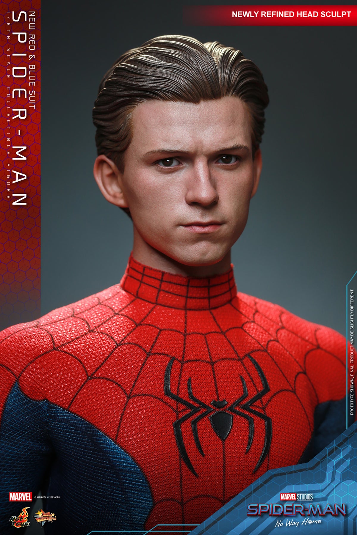 Spider-Man (New Red and Blue Suit) Marvel Sixth Scale Figure