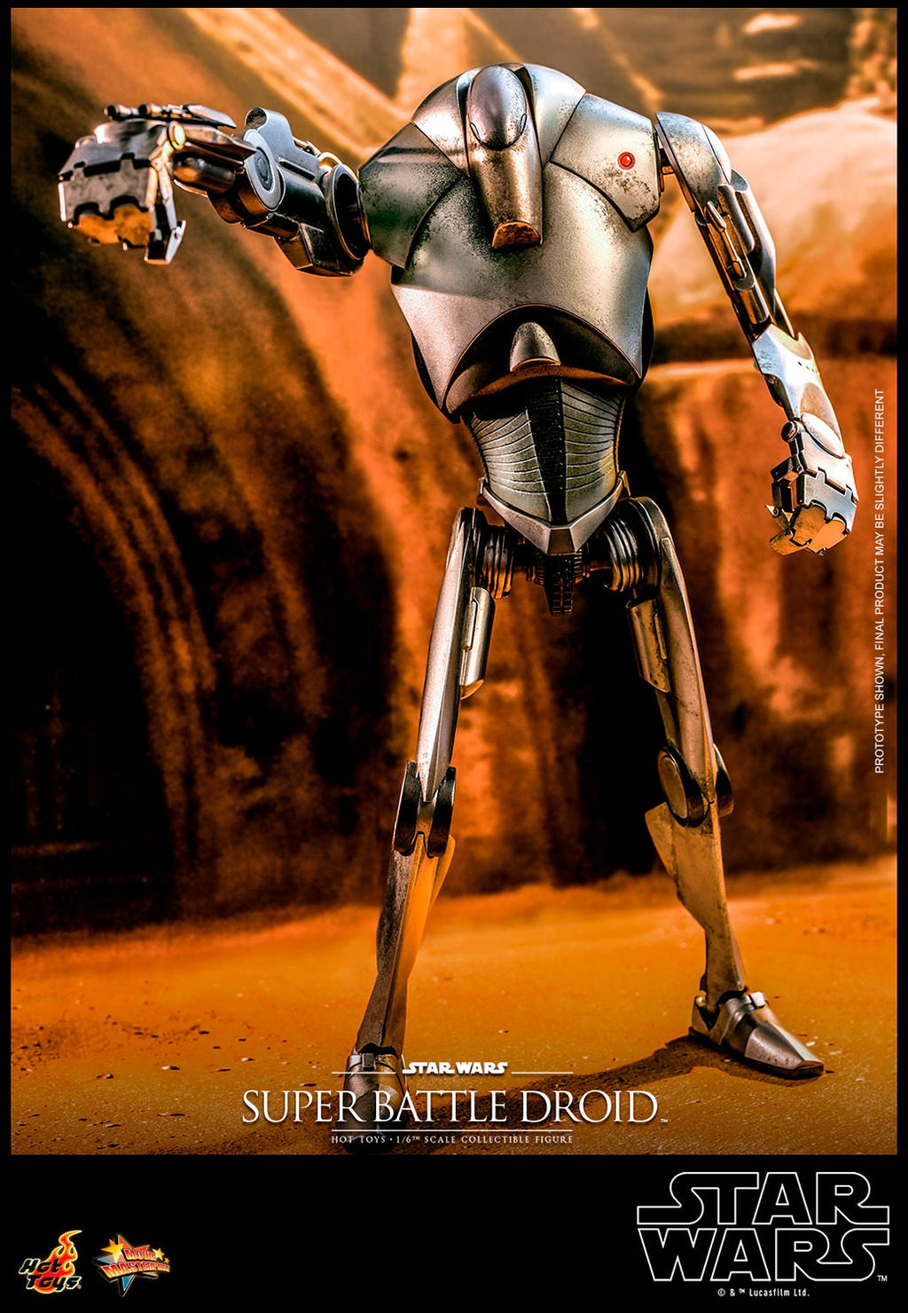 Super Battle Droid Star Wars Sixth Scale Figure