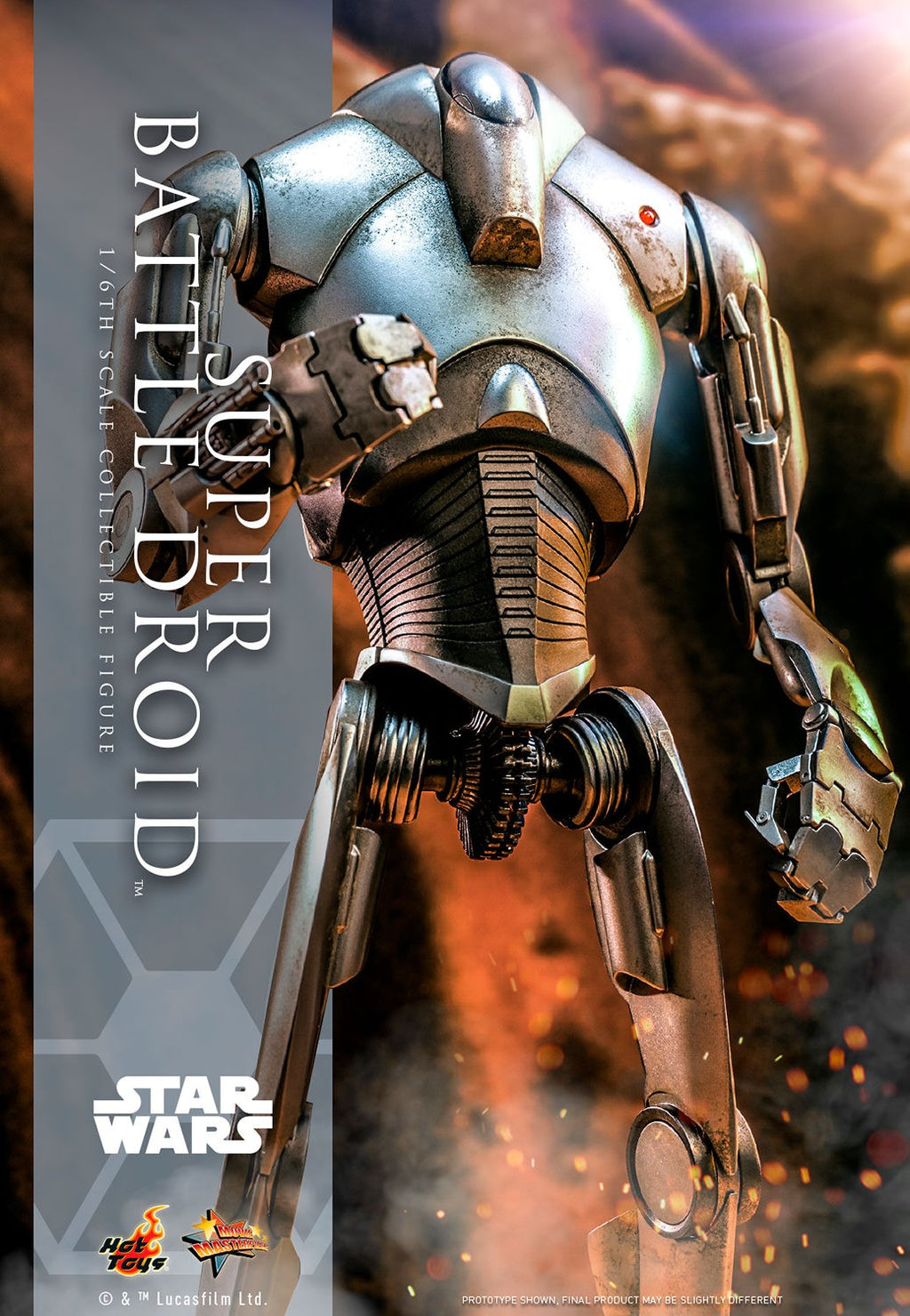 Super Battle Droid Star Wars Sixth Scale Figure