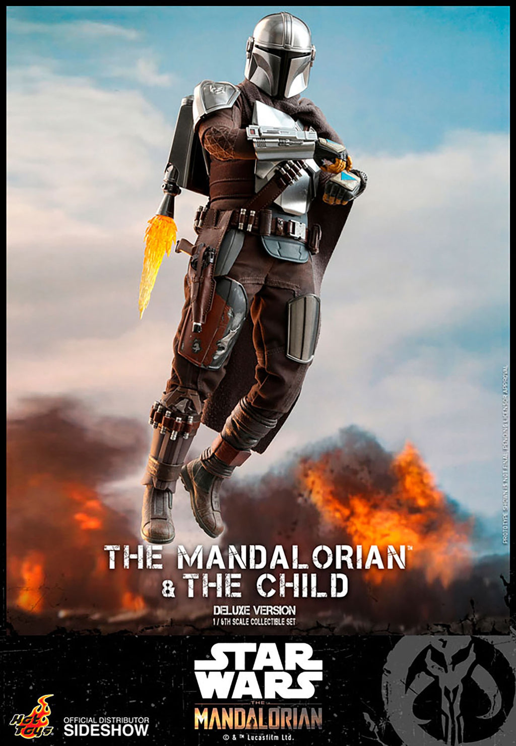 The Mandalorian and The Child Star Wars Sixth Scale Figure