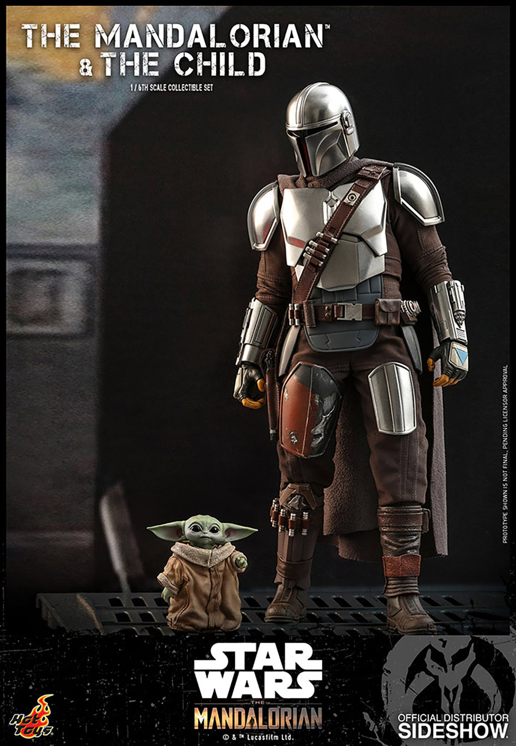 The Mandalorian and The Child Star Wars Sixth Scale Figure