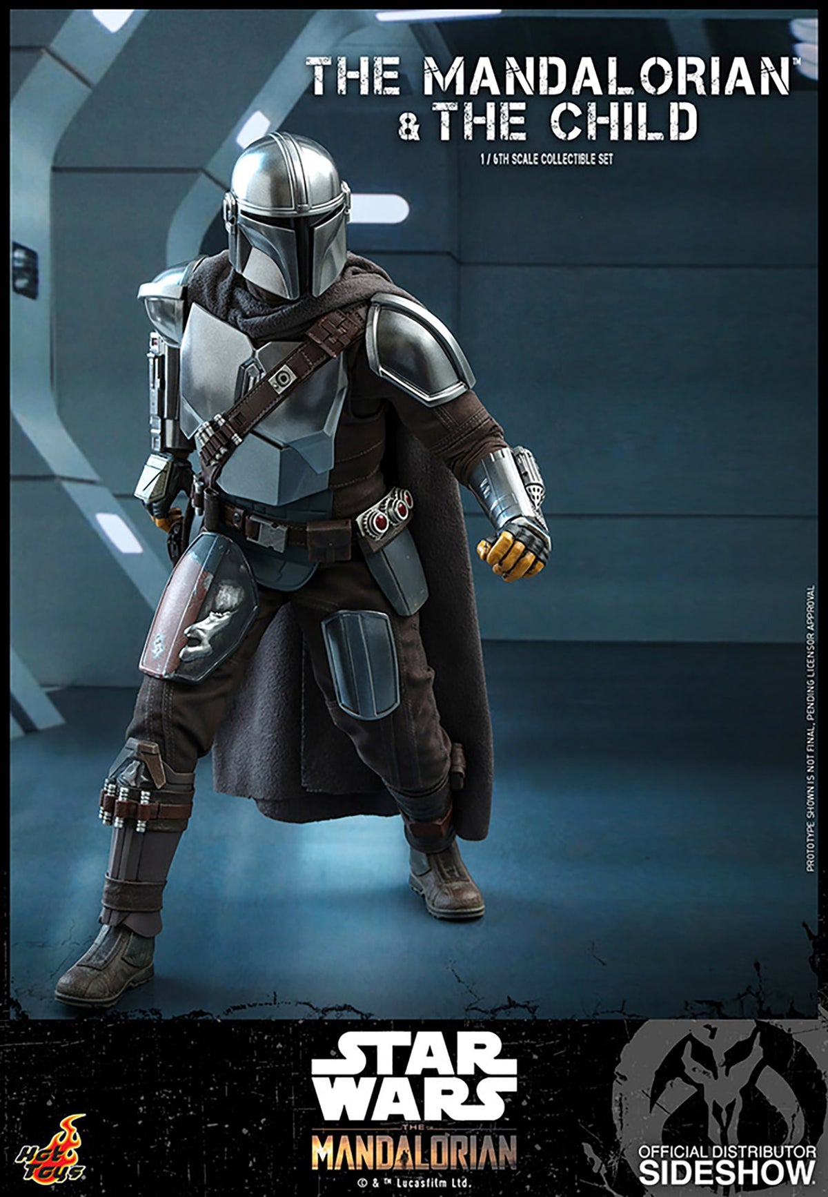 The Mandalorian and The Child Star Wars Sixth Scale Figure