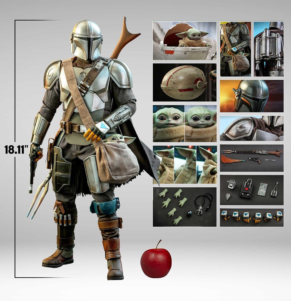 The Mandalorian and The Child Star Wars Quarter Scale Figure
