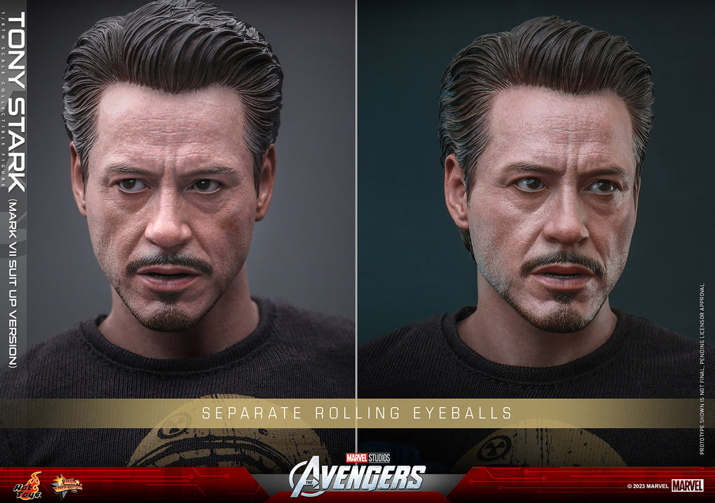 Tony Stark (Mark VII Suit-Up Version) Marvel Sixth Scale Figure