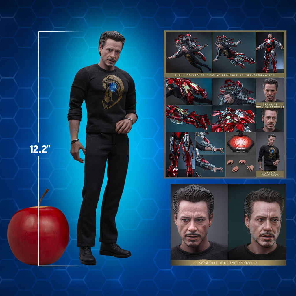 Tony Stark (Mark VII Suit-Up Version) Marvel Sixth Scale Figure