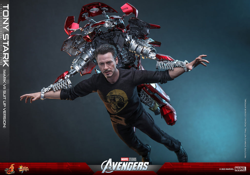 Tony Stark (Mark VII Suit-Up Version) Marvel Sixth Scale Figure