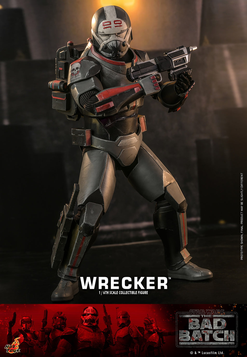 Wrecker Star Wars Sixth Scale Figure
