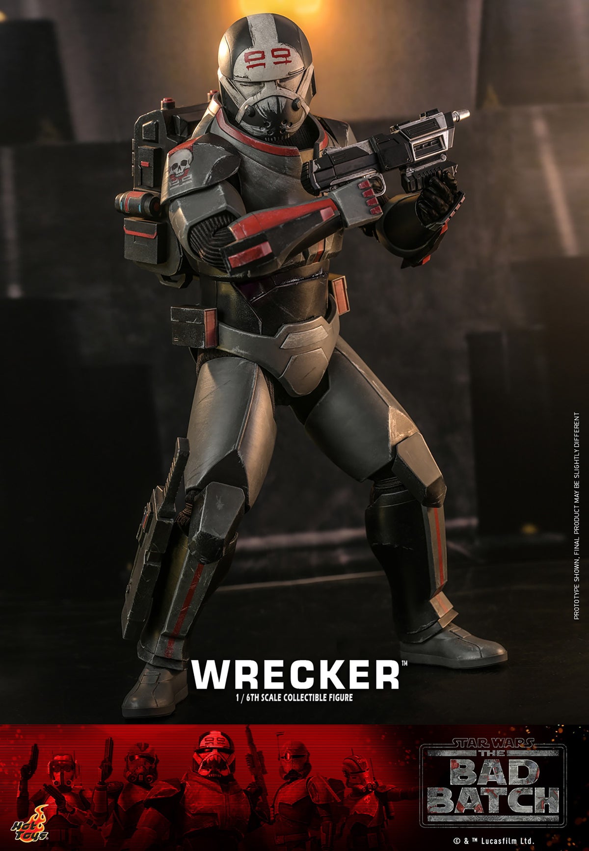 Wrecker Star Wars Sixth Scale Figure