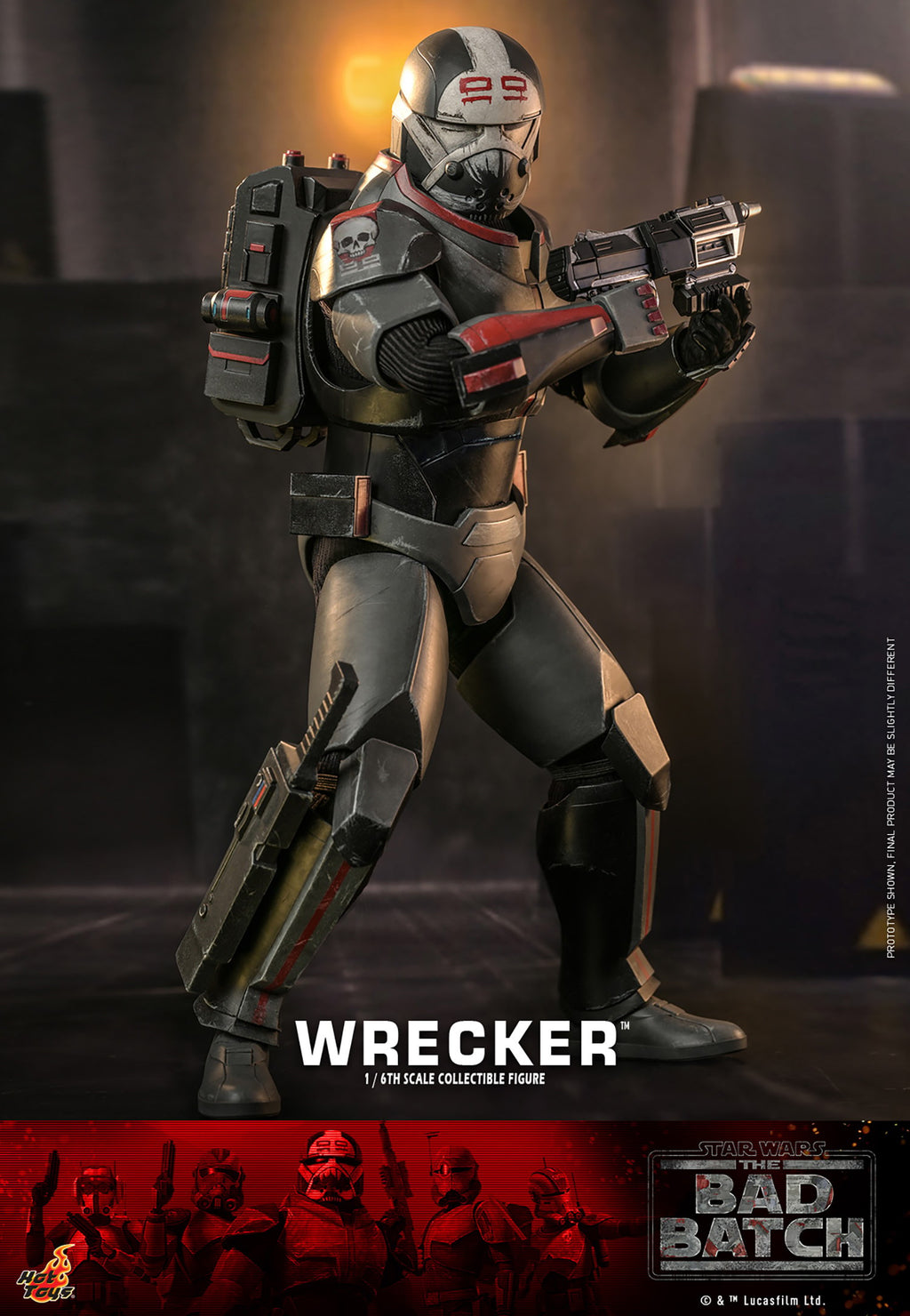 Wrecker Star Wars Sixth Scale Figure