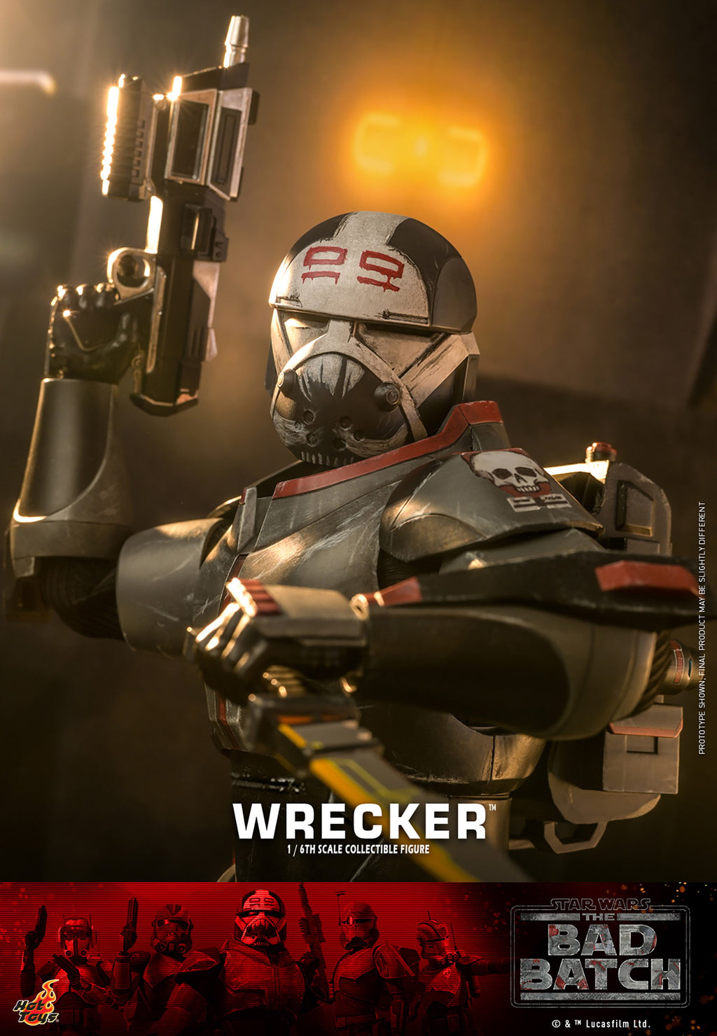 Wrecker Star Wars Sixth Scale Figure