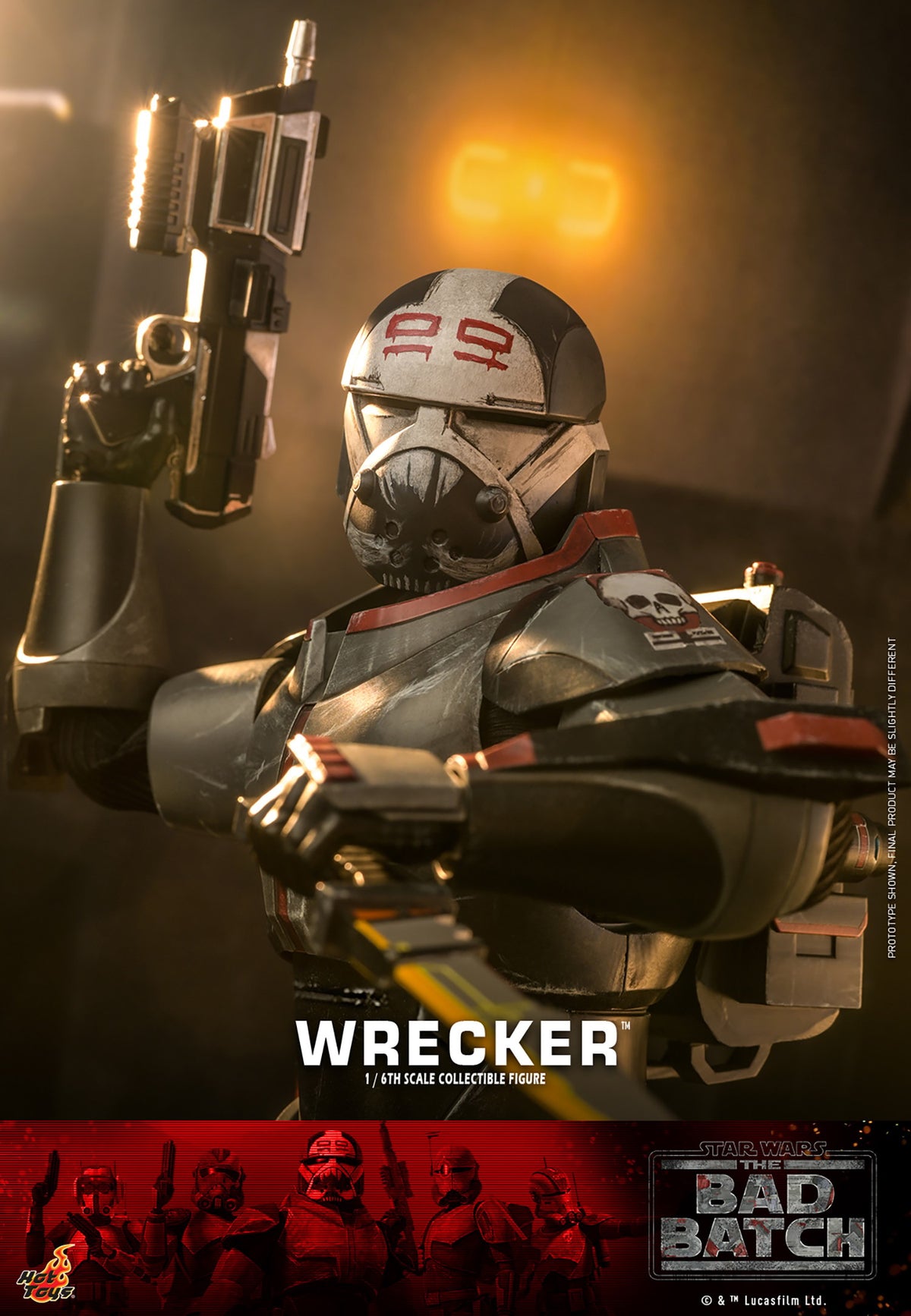 Wrecker Star Wars Sixth Scale Figure