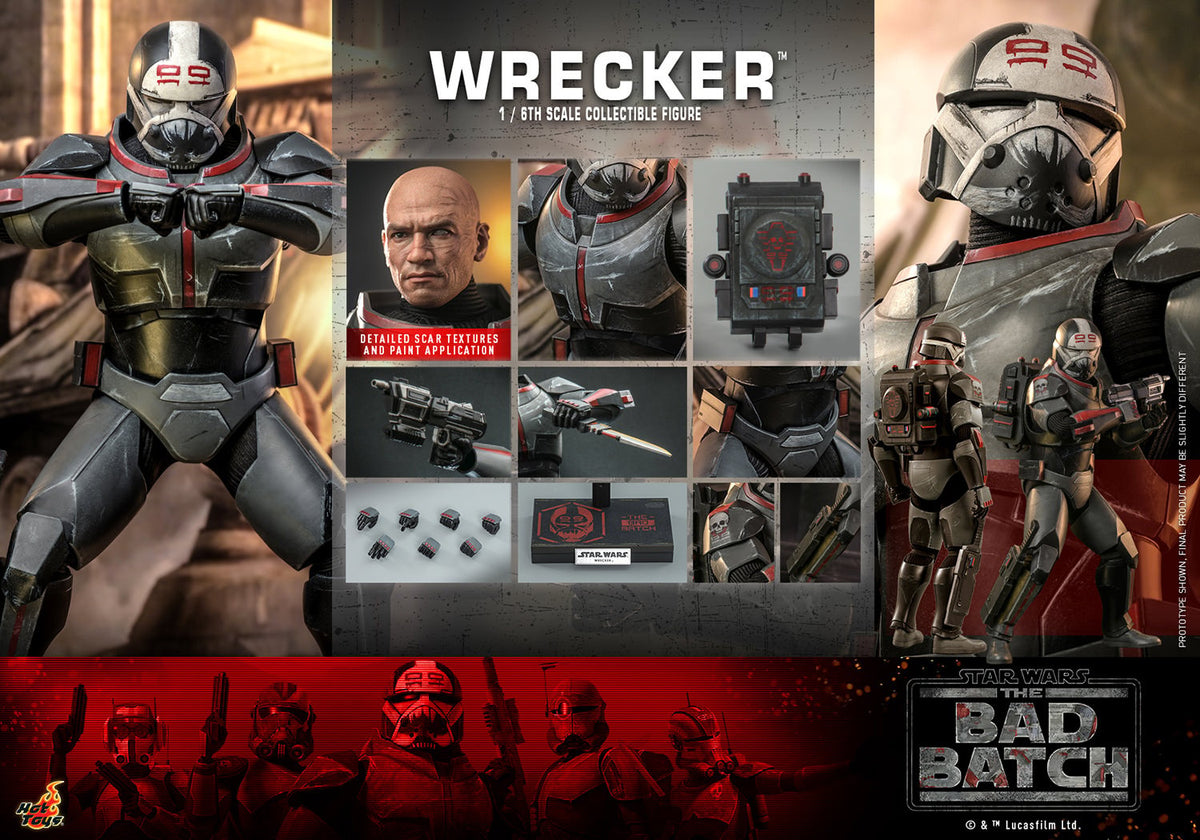 Wrecker Star Wars Sixth Scale Figure